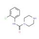 Piperazine-1-carboxylic acid (2-chloro-phenyl)-amide - chemical structure image