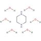 Piperazine hexahydrate (CAS 142-63-2) - chemical structure image