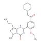 Piperiacetildenafil (CAS 147676-50-4) - chemical structure image