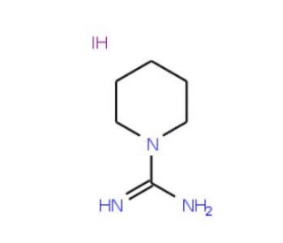 Piperidine-1-carboximidamide hydroiodide (CAS 102392-91-6) - chemical structure image