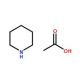 Piperidinium acetate (CAS 4540-33-4) - chemical structure image