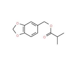 Piperonyl isobutyrate (CAS 5461-08-5) - chemical structure image
