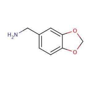 Piperonylamine (CAS 2620-50-0) - chemical structure image