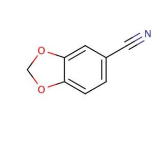 Piperonylonitrile (CAS 4421-09-4) - chemical structure image