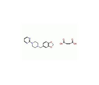 Piribedil maleate salt - chemical structure image