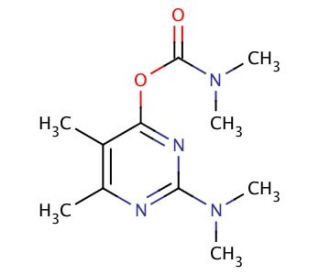 Pirimicarb (CAS 23103-98-2) - chemical structure image