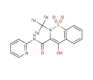 Piroxicam-d3 (CAS 942047-64-5) - chemical structure image
