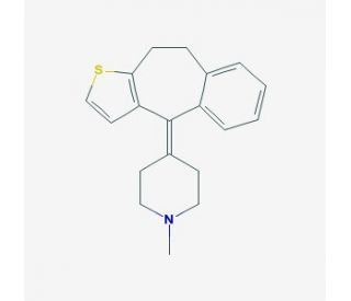 Pizotifen (CAS 15574-96-6) - chemical structure image