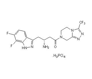 PK 44 phosphate (CAS 1017682-66-4) - chemical structure image
