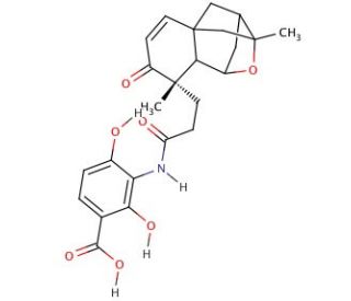 Platensimycin (CAS 835876-32-9) - chemical structure image
