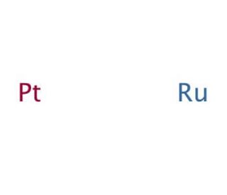 Platinum Ruthenium black, nominally Pt 50%, Ru 50% (Atomic wt%) - chemical structure image
