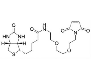 (&plus;)-Biotin-(PEO)3-maleimide - chemical structure image