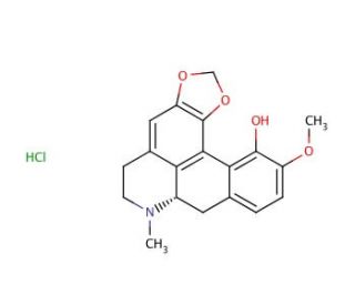(&plus;)-Bulbocapnine hydrochloride (CAS 632-47-3) - chemical structure image