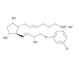 (&plus;)-Cloprostenol (sodium salt) (CAS 62561-03-9) - chemical structure image