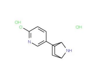 (&plus;)-Epibatidine dihydrochloride (CAS 166374-43-2) - chemical structure image