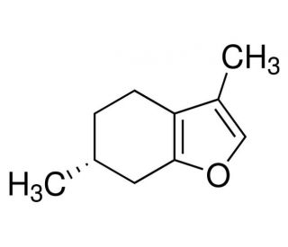 (&plus;)-Menthofuran (CAS 17957-94-7) - chemical structure image