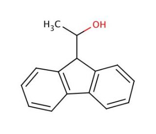 (&plusmn;)-1-(9-Fluorenyl)ethanol (CAS 3023-49-2) - chemical structure image