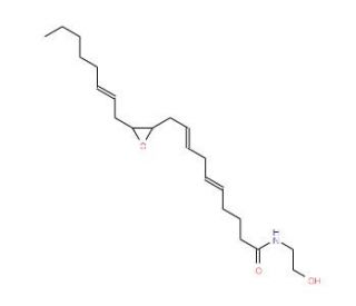 (&plusmn;)11(12)-EET Ethanolamide - chemical structure image