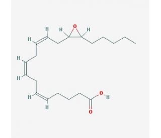 (&plusmn;)14,15-Epoxyeicosa-5Z,8Z,11Z-trienoic acid (CAS 81276-03-1) - chemical structure image