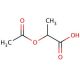 (±)-2-Acetoxypropionic acid (CAS 535-17-1) - chemical structure image