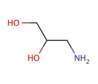(&plusmn;)-3-Amino-1,2-propanediol (CAS 616-30-8) - chemical structure image
