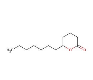 (&plusmn;)-5-Dodecanolide (CAS 713-95-1) - chemical structure image