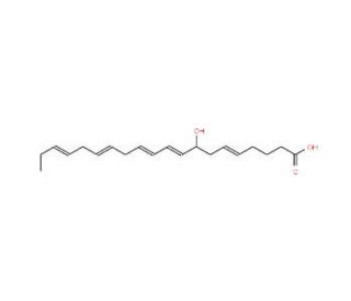 (&plusmn;)8-HEPE (CAS 99217-77-3) - chemical structure image