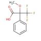(±)-α-Methoxy-α-trifluoromethylphenylacetic acid (CAS 81655-41-6) - chemical structure image