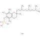 (±)-α-Tocopherol phosphate disodium salt (CAS 60934-46-5) - chemical structure image