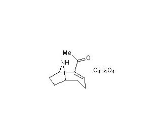 (&plusmn;)-Anatoxin A Fumarate (CAS 64285-06-9) - chemical structure image