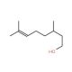 (±)-β-Citronellol (CAS 106-22-9) - chemical structure image