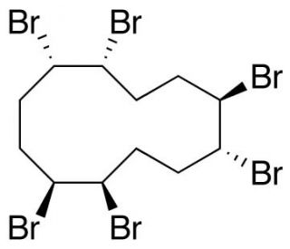 (&plusmn;)-&gamma;-Hexabromocyclododecane - chemical structure image