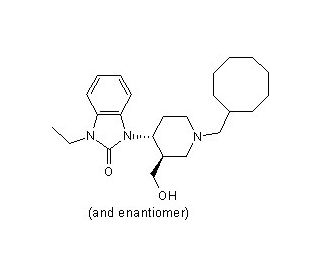 (&plusmn;)-J 113397 (CAS 217461-40-0) - chemical structure image