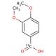 (±)-m-Methoxymandelic acid (CAS 21150-12-9) - chemical structure image