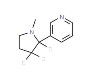 (&plusmn;)-Nicotine-3&prime;-d3 - chemical structure image