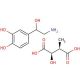 (±)-Norepinephrine (+)-bitartrate salt (CAS 3414-63-9) - chemical structure image
