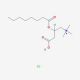 (±)-Octanoylcarnitine chloride (CAS 18822-86-1) - chemical structure image