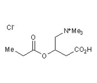 (&plusmn;)-Propionylcarnitine chloride (CAS 17298-37-2) - chemical structure image