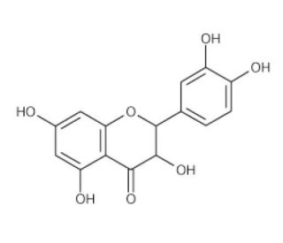 (&plusmn;)-Taxifolin (CAS 480-18-2) - chemical structure image