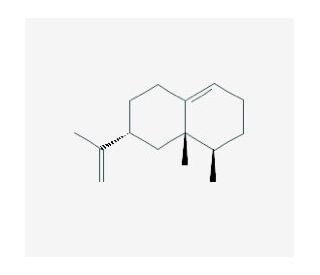 (&plus;)-Valencene (CAS 4630-07-3) - chemical structure image