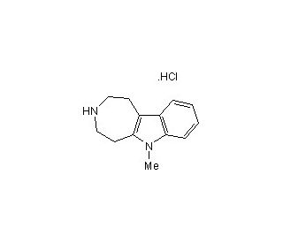 PNU 22394 hydrochloride (CAS 15923-78-1) - chemical structure image
