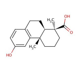 Podocarpic acid (CAS 5947-49-9) - chemical structure image