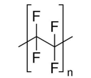 Poly(tetrafluoroethylene) (CAS 9002-84-0) - chemical structure image