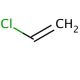 Poly(vinyl chloride) carboxylated (CAS 25702-80-1) - chemical structure image