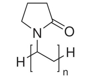 Poly(vinylpolypyrrolidone) (CAS 25249-54-1) - chemical structure image