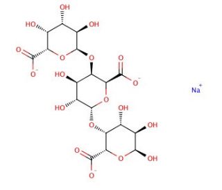 Polygalacturonic acid sodium salt (CAS 9049-37-0) - chemical structure image