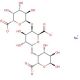 Polygalacturonic acid sodium salt (CAS 9049-37-0) - chemical structure image