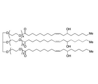 Polyoxyl 35 Castor Oil (CAS 61791-12-6) - chemical structure image