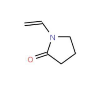 Polyvinylpyrrolidone (CAS 9003-39-8) - chemical structure image