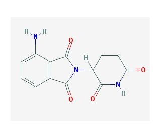 Pomalidomide (CAS 19171-19-8) - chemical structure image